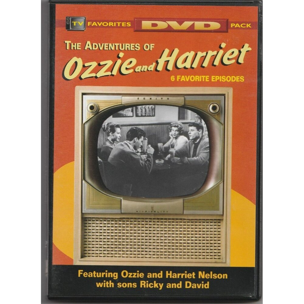 The Adventures Of Ozzie & Harriet DVD Pack 6 Favorite Episodes B&W TV DVD4601